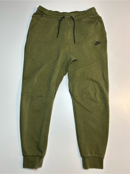 Nike Other - Nike Sportswear Tech Fleece Joggers Olive Green Khaki Slim Sweatpants Pants